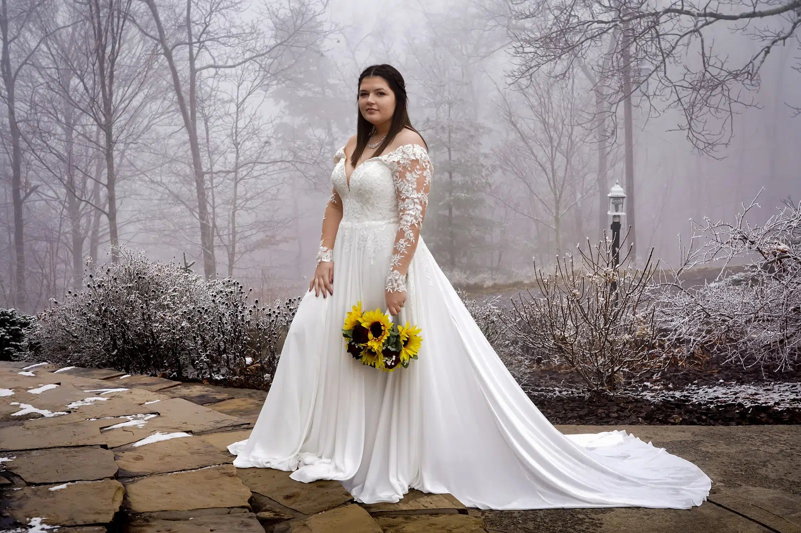 winter elopement