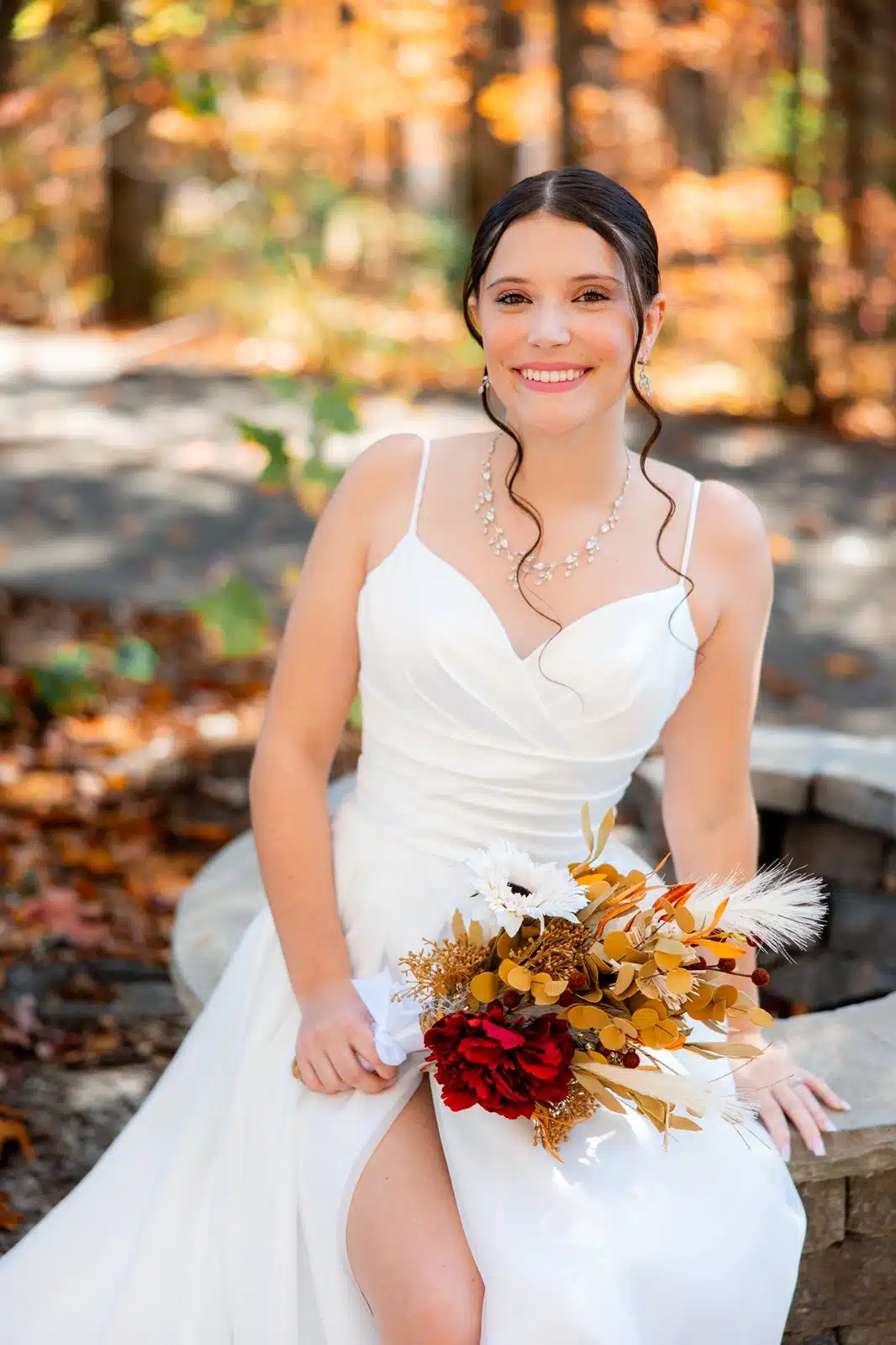 bride at Pigeon Forge wedding