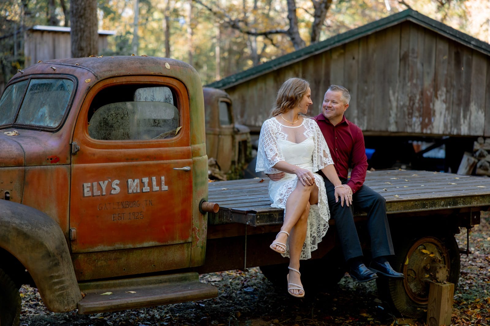 ely's mill weddings in gatlinburg, tennessee