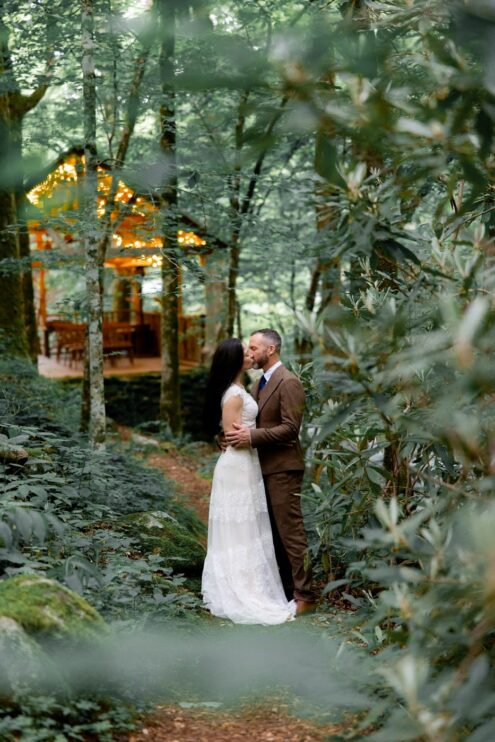 intimate gatlinburg wedding package for two