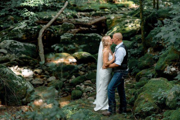 creekside gatlinburg mountain elopement