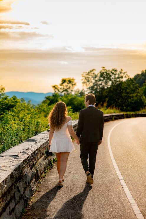 smoky mountain gatlinburg tn elopement foothills parkway